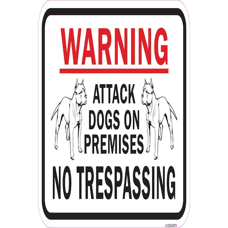 Signmission Safety Sign, 12 in Height, Aluminum, 24679 A-1218-24679